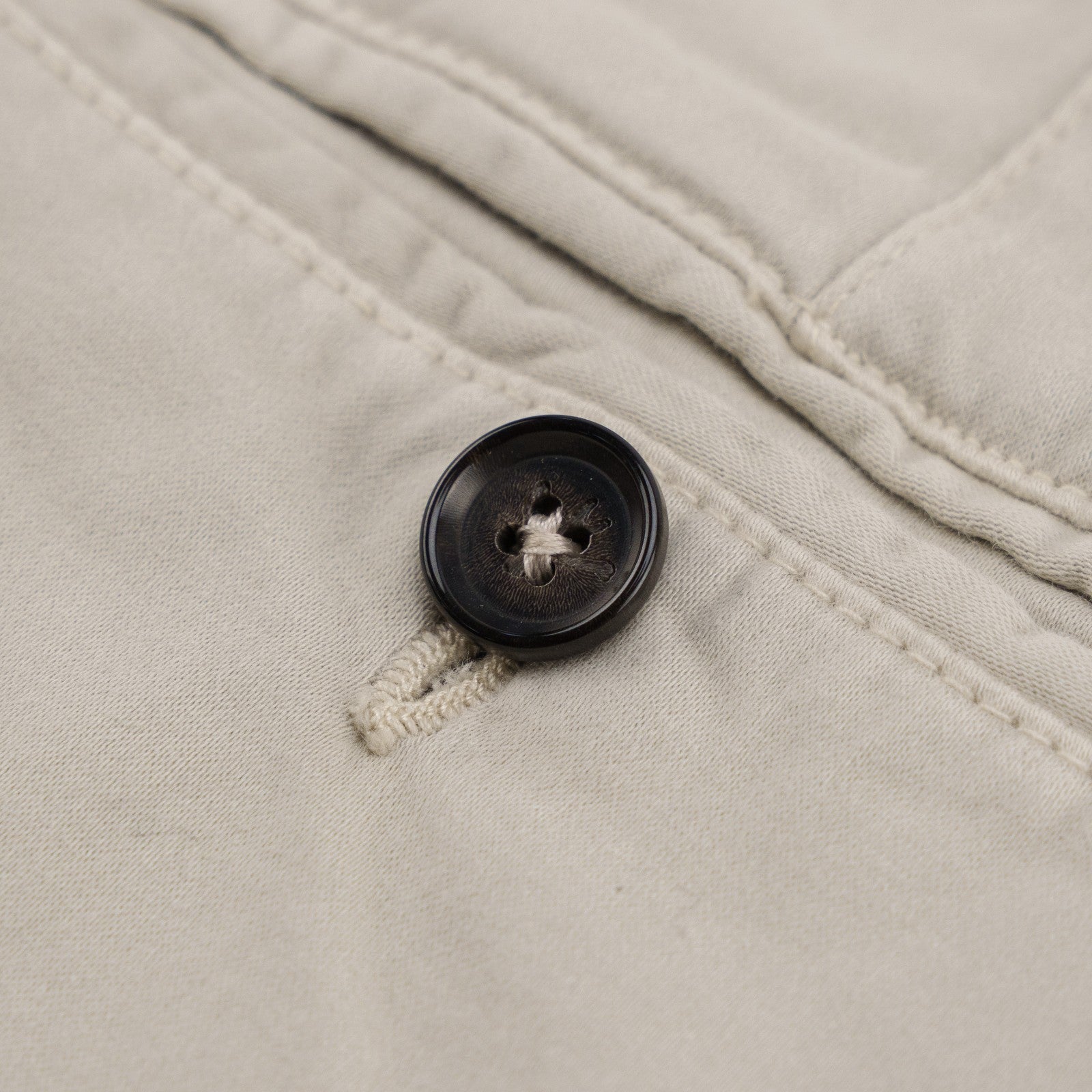 1250$ ISAIA "Comfort Project" Ivory Drawstring Pant Cotton Cashmere Tapered Fit