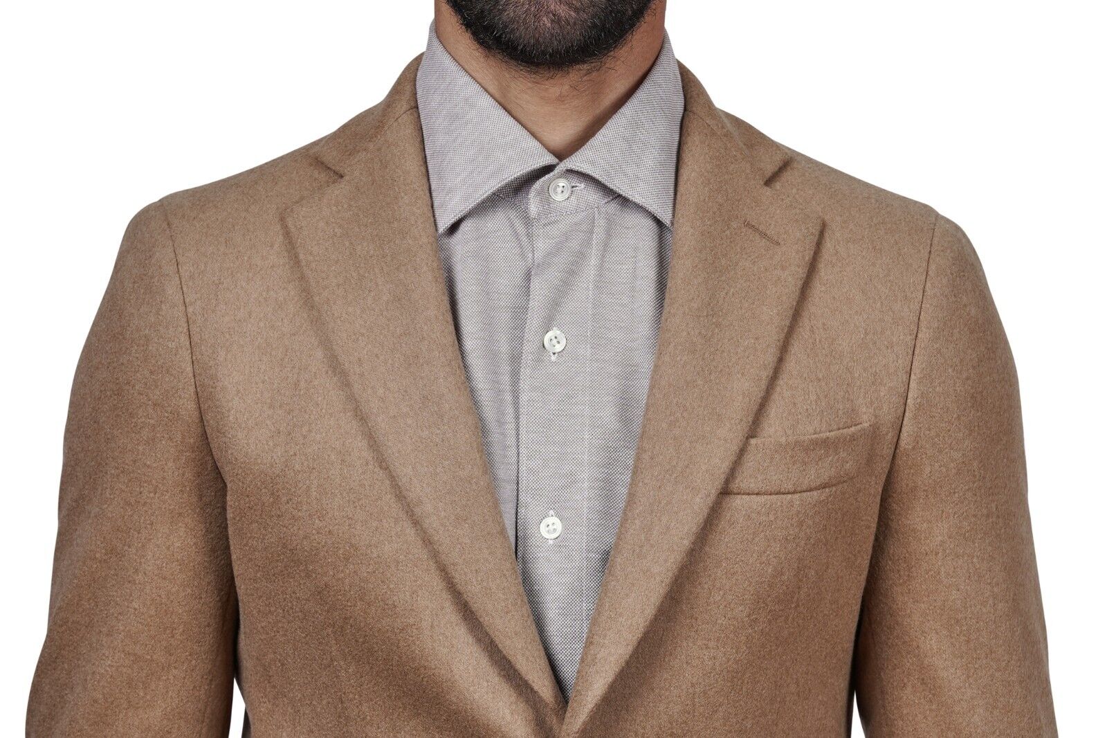1800$ Luxury EUGENIO TOMBOLINI Sartorial Jacket 100% CAMEL HAIR Regular Fit 