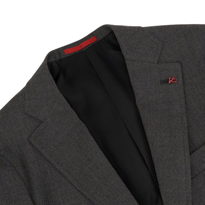 $6700 ISAIA NAPOLI "Capri" Gray Suit Fine Wool Grisaglia 36 US / 46 EU 8R