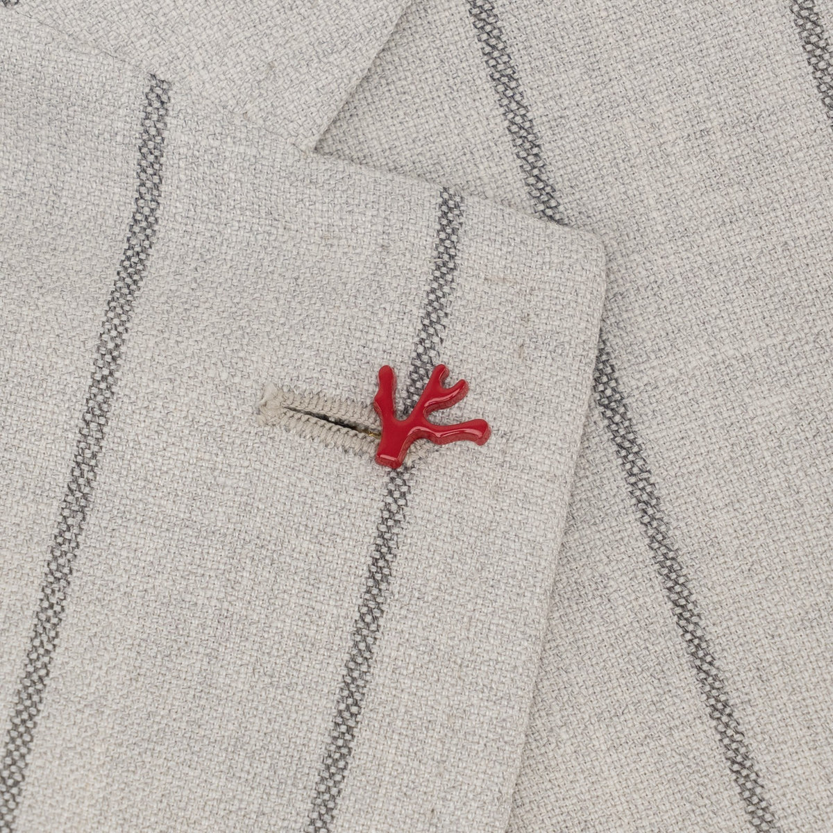 $6850 ISAIA NAPOLI "Capri" Light Beige Suit Wool - Silk - Linen 40 US / 50 EU 8R