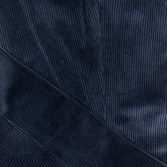 625$ RUBINACCI NAPOLI "Luca" Blue Cotton Corduroy Trouser Pant 30 US / 46 EU