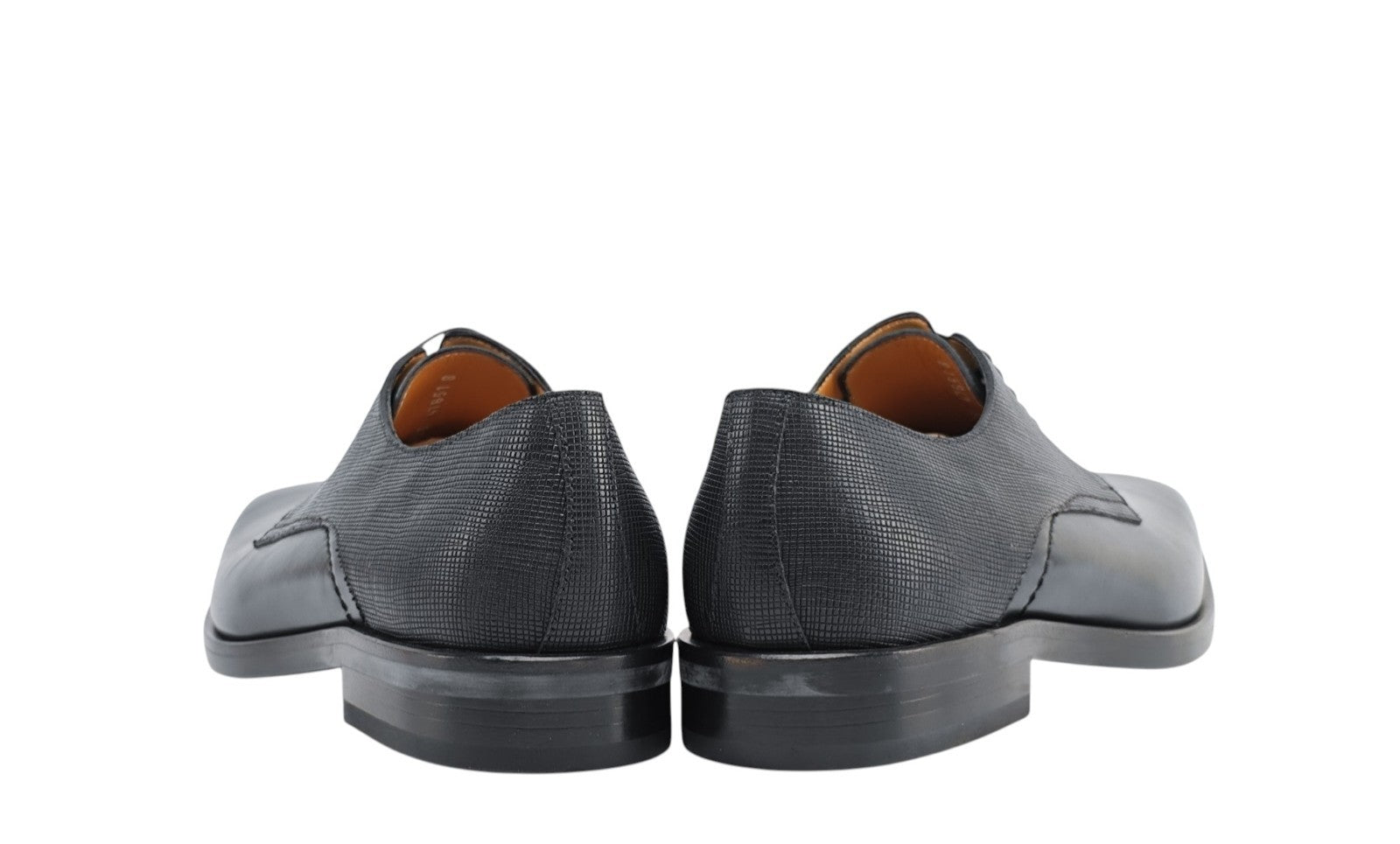 1250$ TESTONI Derby Shoes Calf Blue Navy 8 UK / 9 US / 42 IT