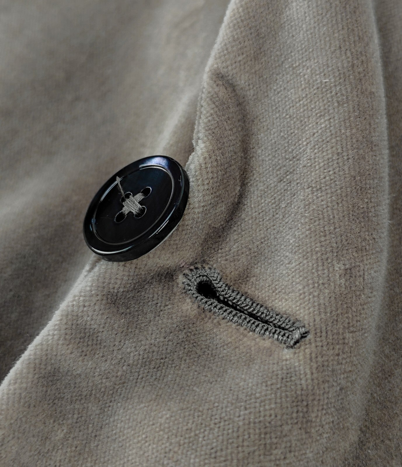 $5400 ISAIA NAPOLI "Amalfi" Gray Hand Sewn Jacket Sport Coat Velvet Cotton