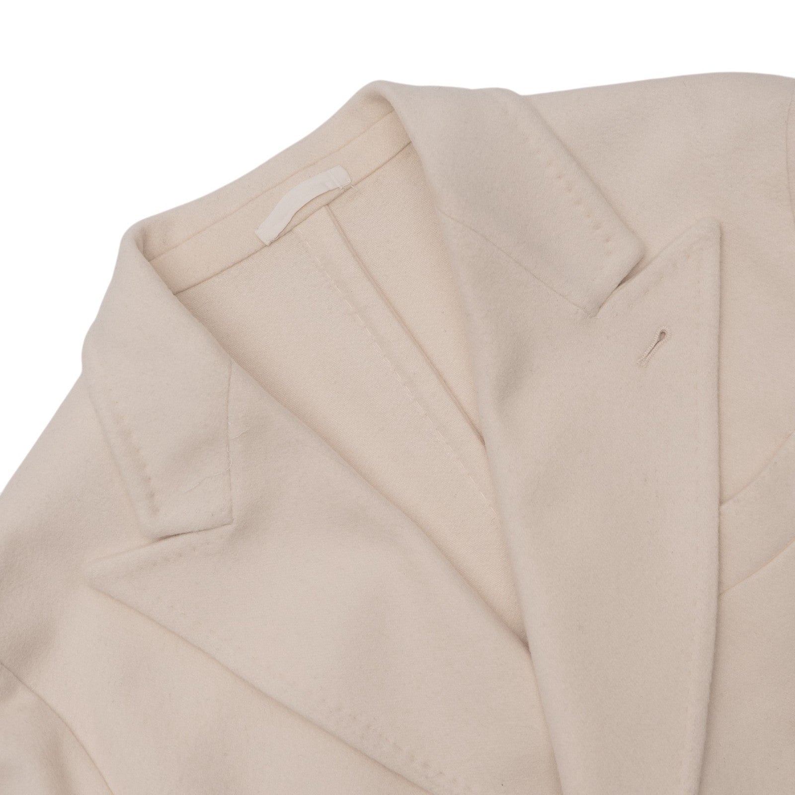 3200$ SARTORIO KITON NAPOLI Ivory Jacket Sport Coat Cashmere 36 US  / 46 EU