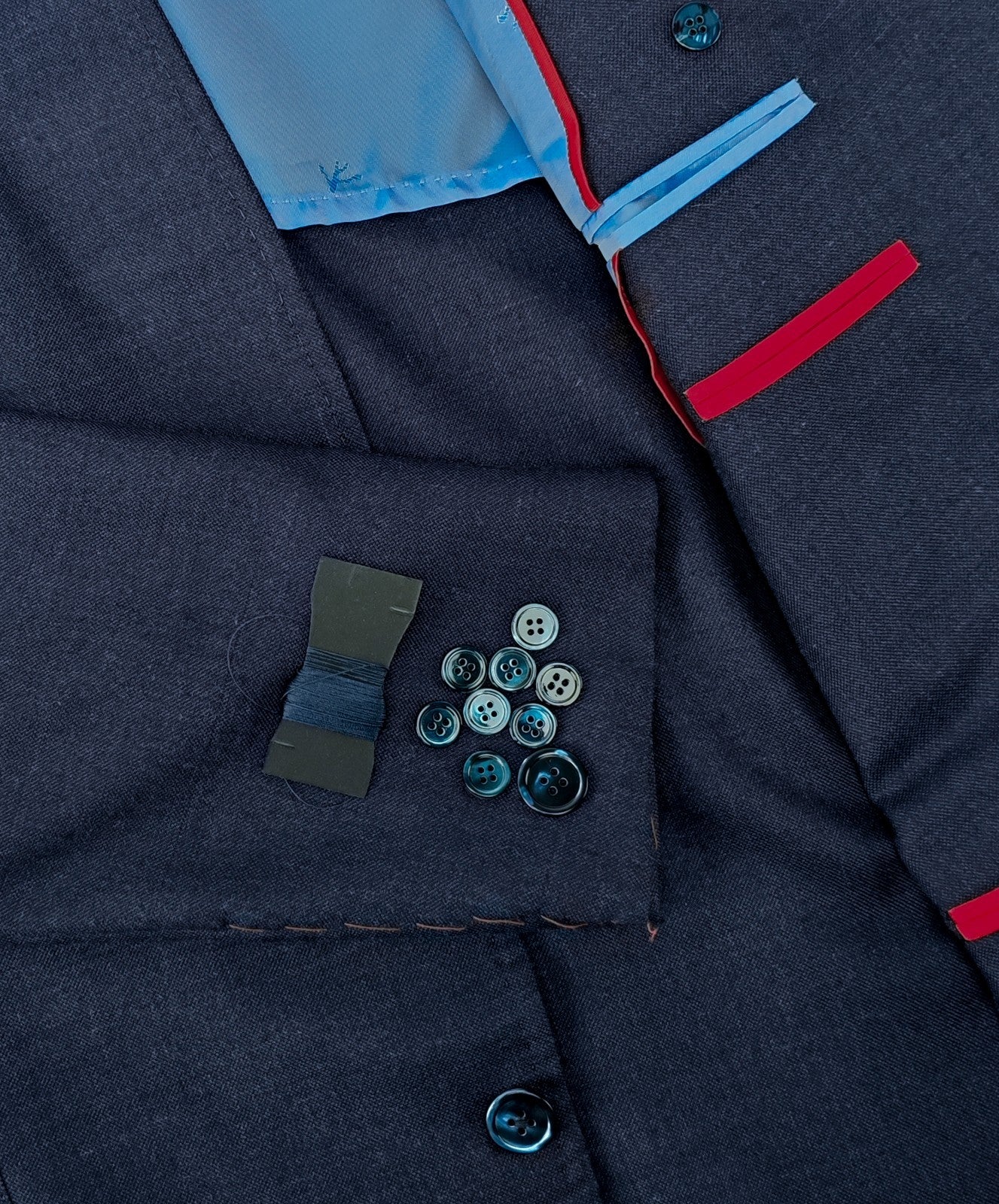 $6850 ISAIA "Domenico" Blue Sport Coat Soft Cashmere - Silk 48 US / 58 EU   8R