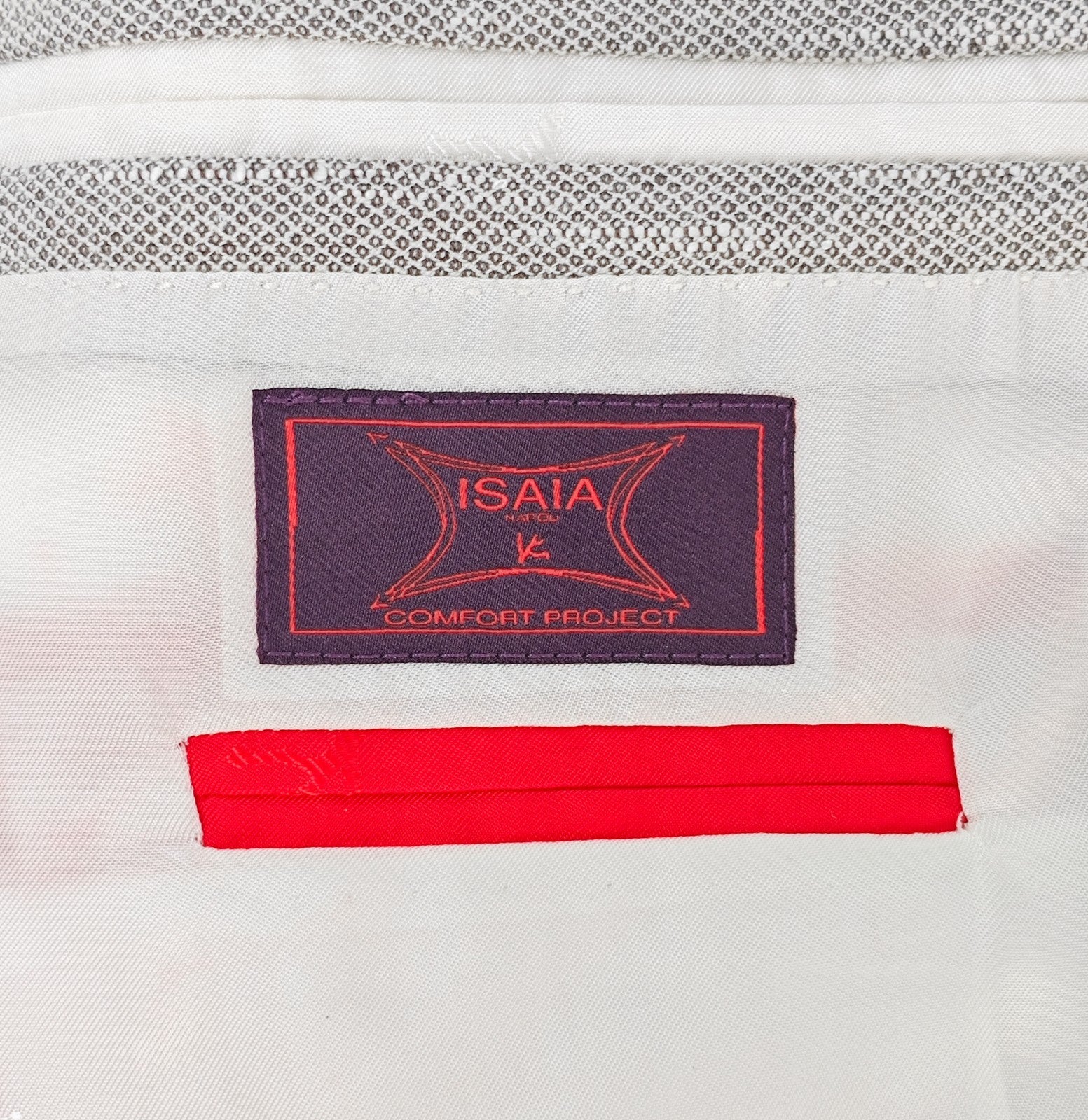 $5200 ISAIA NAPOLI "Capri" Comfort Project Gray Jacket Sport Coat Wool - Linen