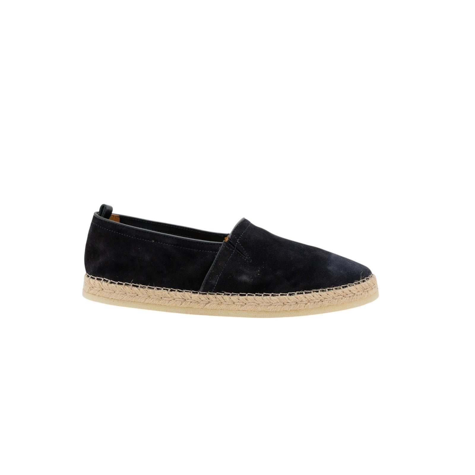 750$ TESTONI Espadrillas "Capri" Shoes Unlined Navy 8 UK / 9  US / 42 IT