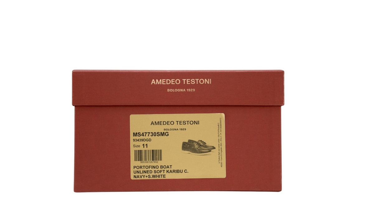 $900 TESTONI BOLOGNA "Portofino" Boat Unlined Soft