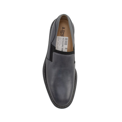 700$ TESTONI Slip On Sport Napa Calf Asphalt 8 UK / 9 US / 42 IT