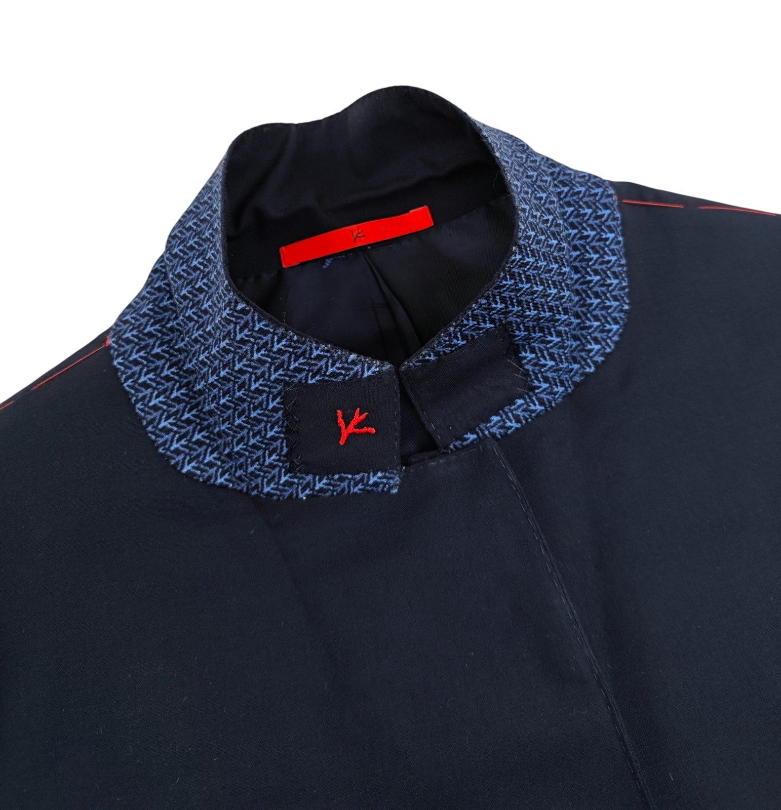 $6500 ISAIA NAPOLI "Comfort" Blue Navy Hand-Sewn Suit Wool  46 US / 56 EU  7R