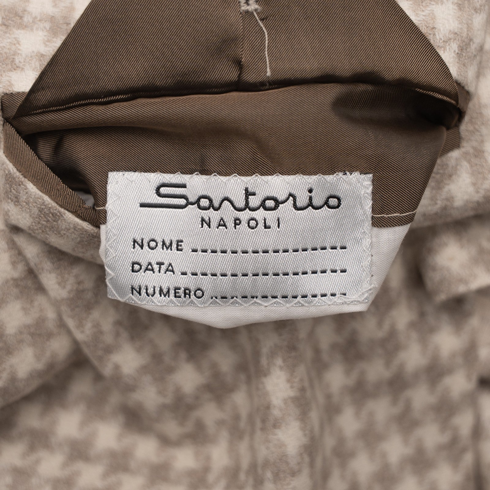1900$ SARTORIO KITON NAPOLI Beige Jacket Sport Coat Wool Cashmere 40 US / 50 EU