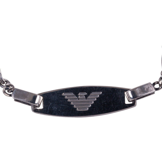 160$ ARMANI BABY Jewels Silver 925 Bracelet with Brand Logo
