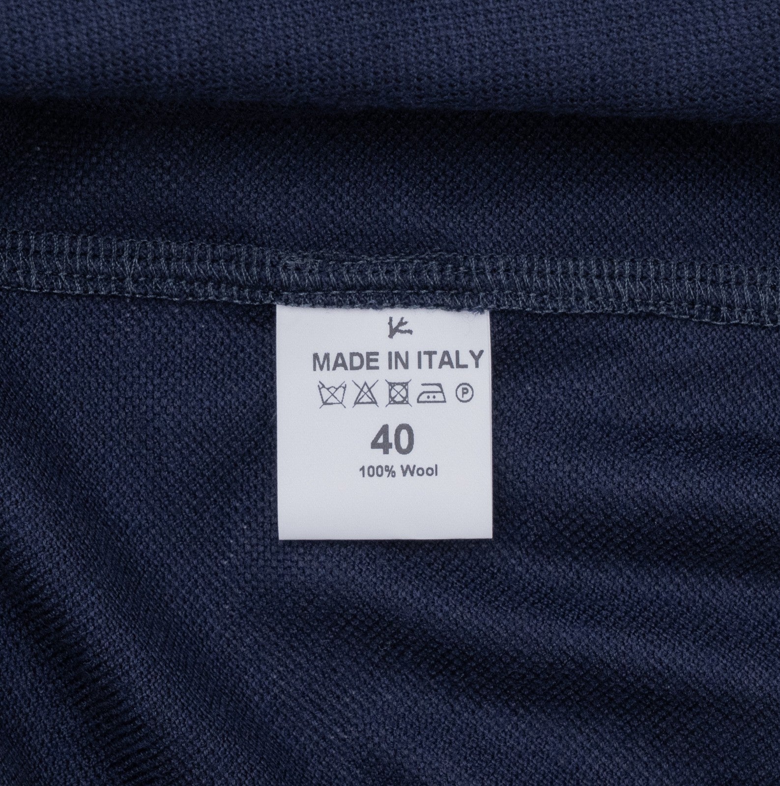 1350$ ISAIA NAPOLI Blue Hand-Sewn Shirt Short Sleeve Soft Wool  15.75 - 40