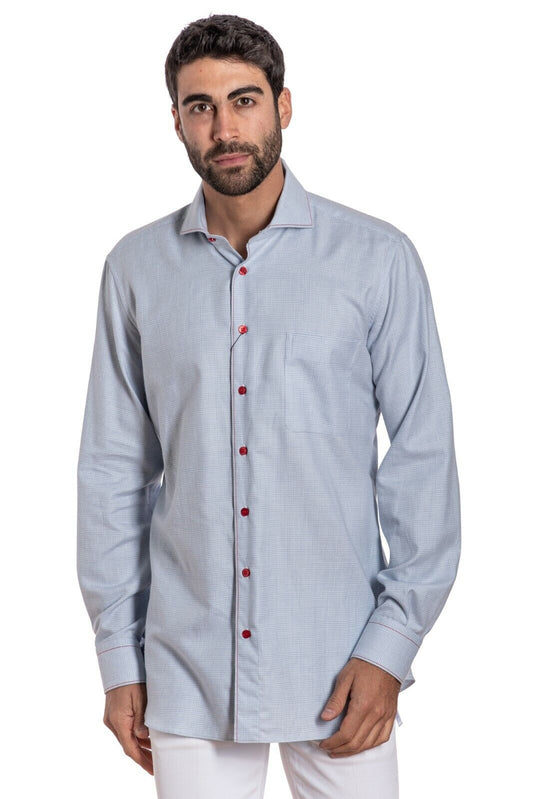 849$ GERLIN Limited Edition Shirt Cotton / ALUMO Cashmere 16-41  ZILLI