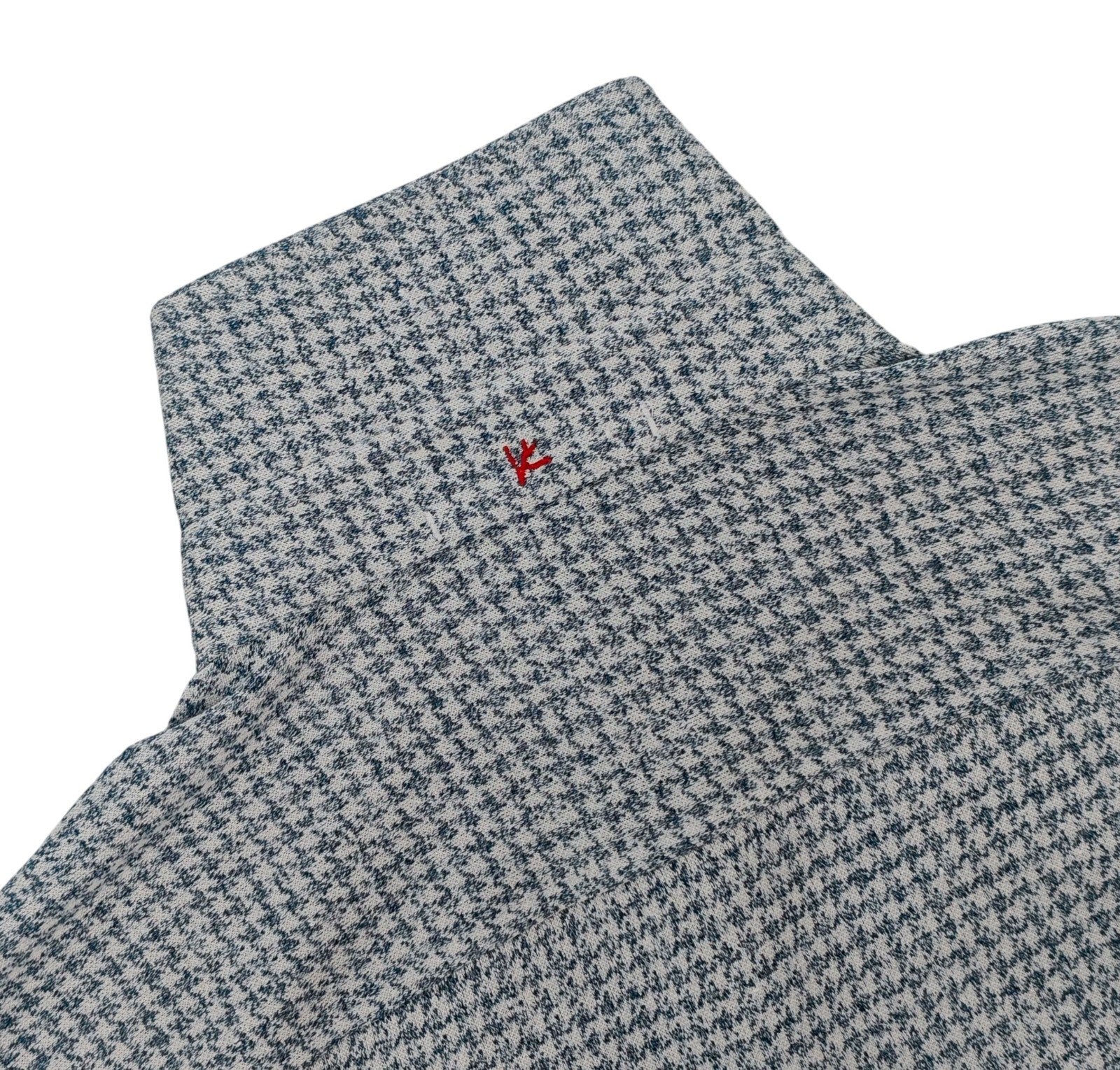 $1650 ISAIA Light Blue Hand-Sewn Overshirt Jacket Linen - Silk - Cotton Size L