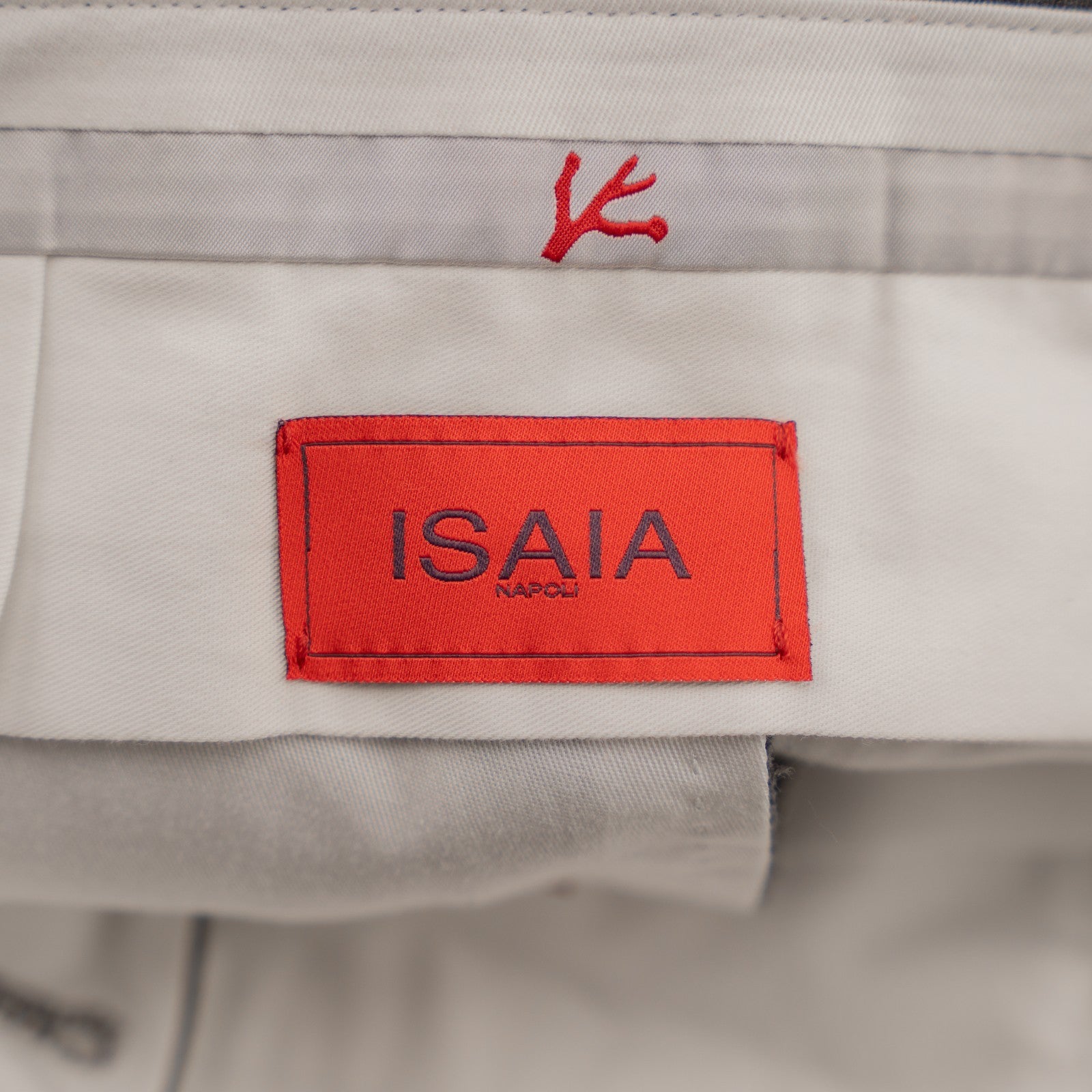 1680$ ISAIA Hand-Sewn Tapered Dress Pant Fine Wool Gray  28 US / 44 EU