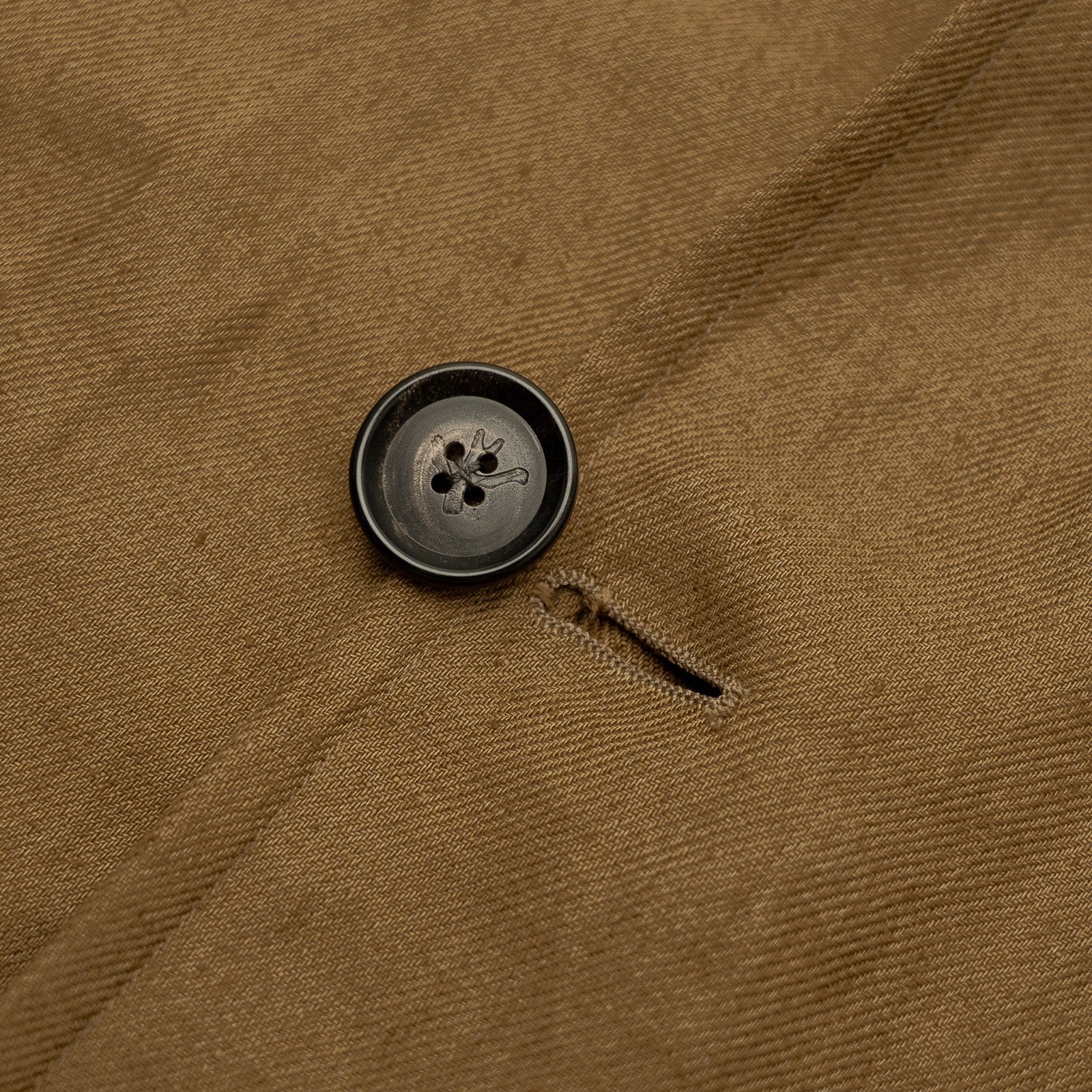 $2800 ISAIA NAPOLI Tobacco Hand-Sewn Safari Jacket 100% Linen 38 US / 48 EU