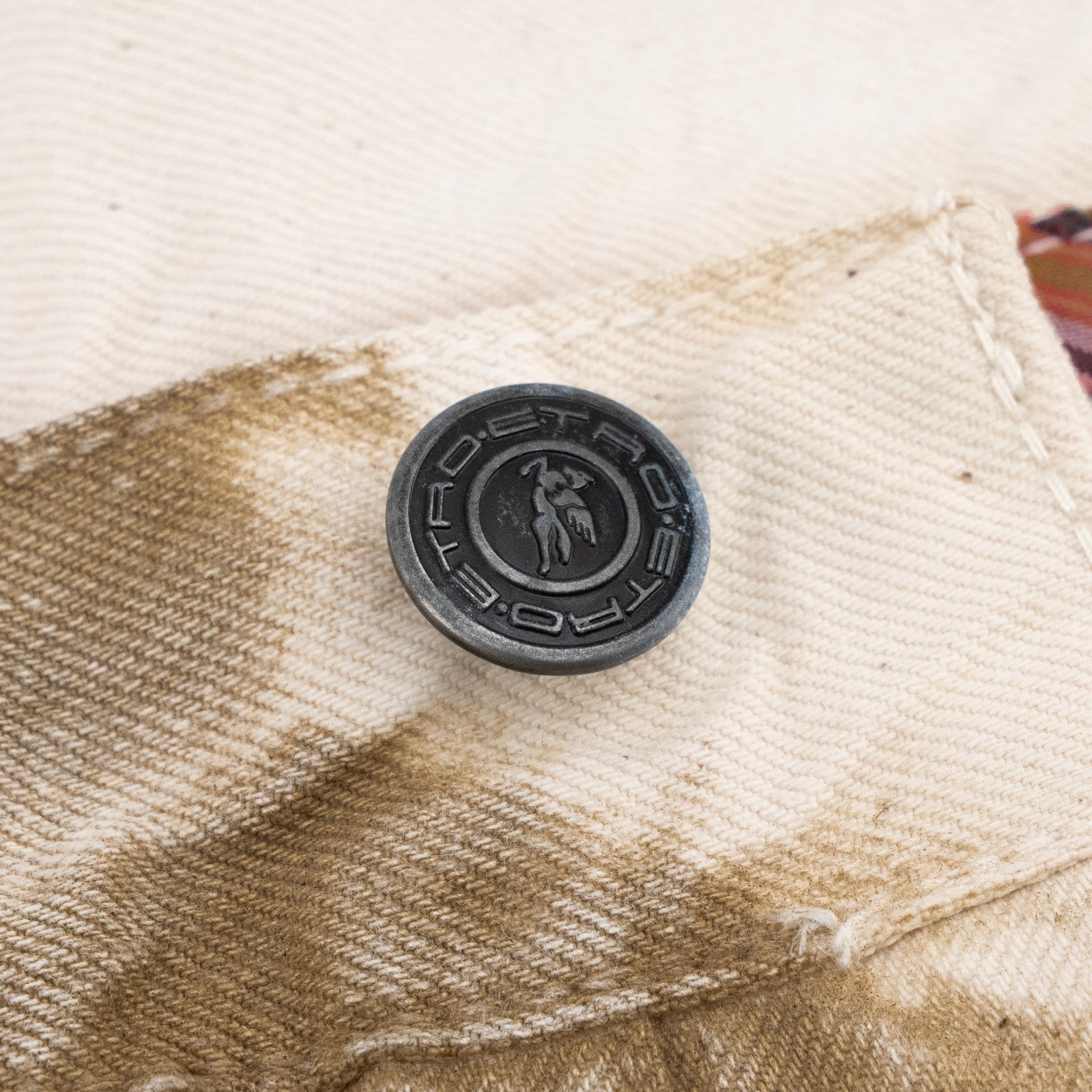 850$ ETRO MILANO Washed Beige Denim Cotton Jeans Pant Relaxed Fit 40 US / 56 EU
