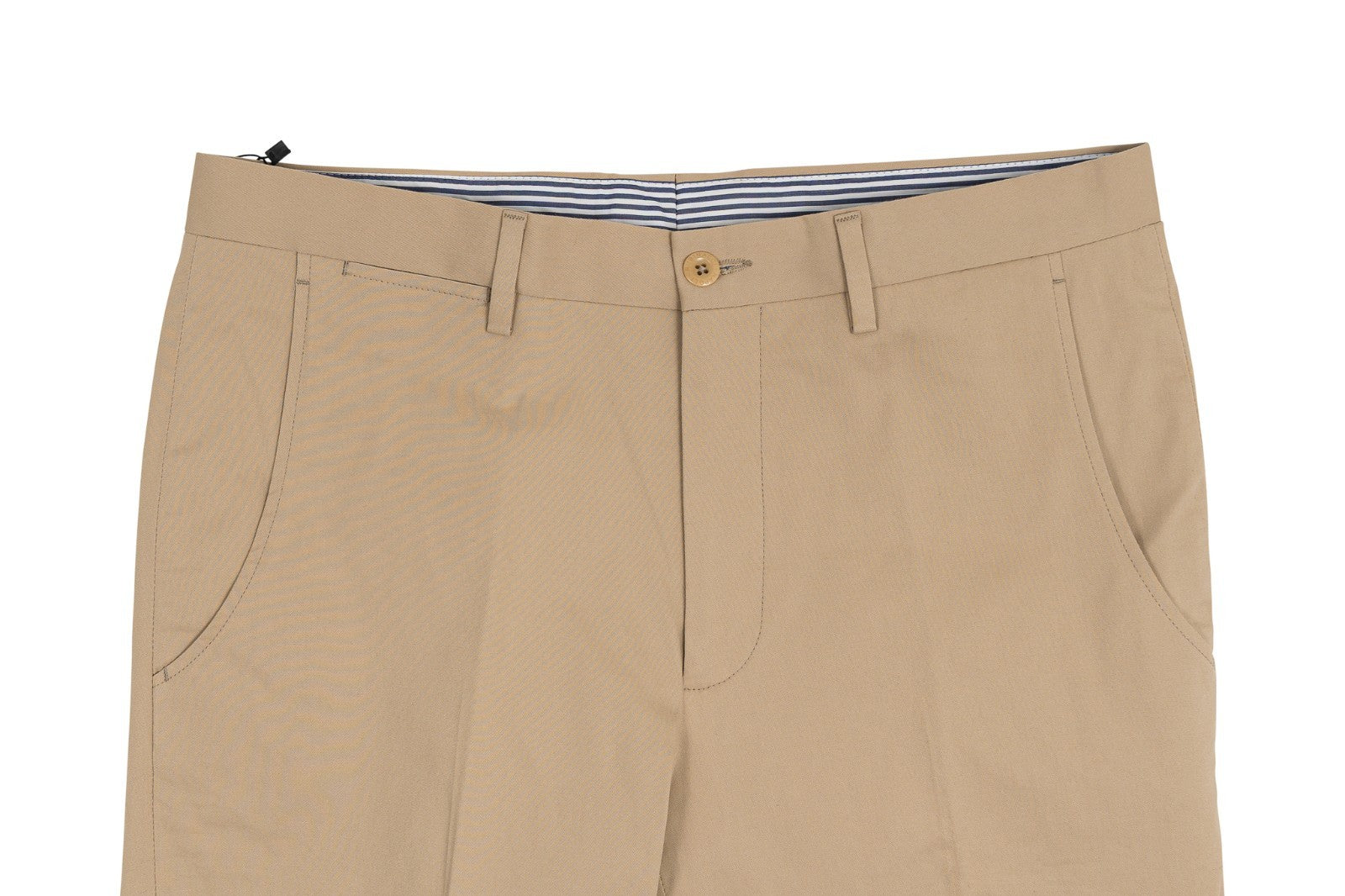 550$ RUBINACCI NAPOLI " Luca" Beige Cotton Chino Trouser Pant Made in Napoli