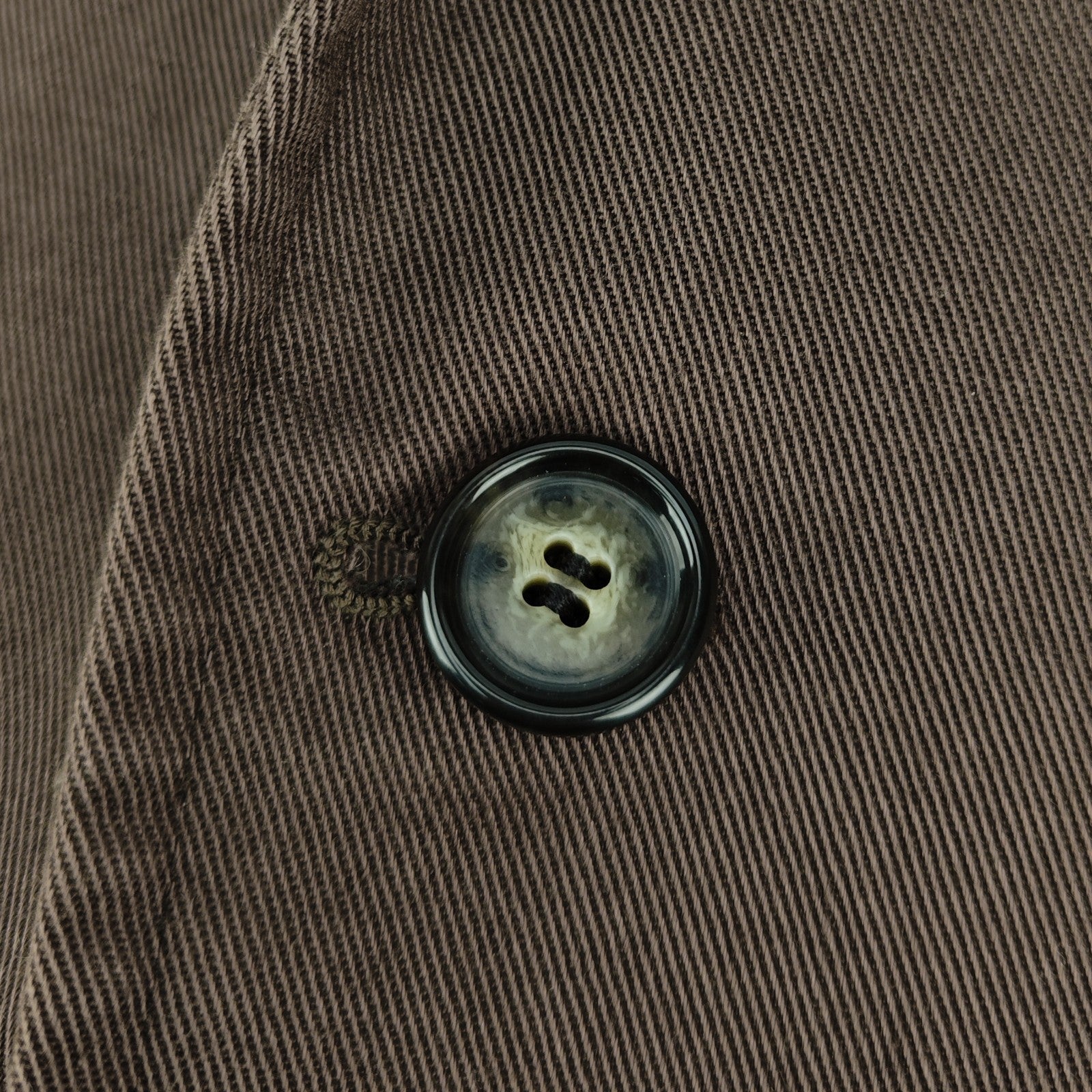 1450$ RAFFAELE CARUSO Brown Cotton Jacket Sport Coat Made in Italy 40 US / 50 IT