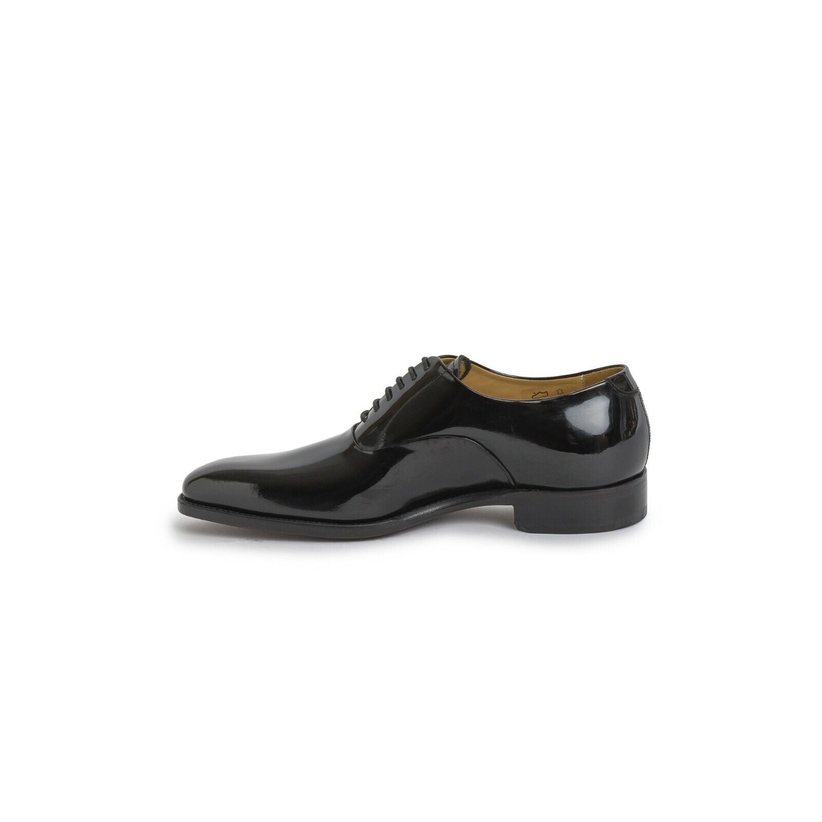 Carlos Santos Patent Leather Shoes Tuxedo Black Goodyear Welted  6.5 UK / 7.5 US
