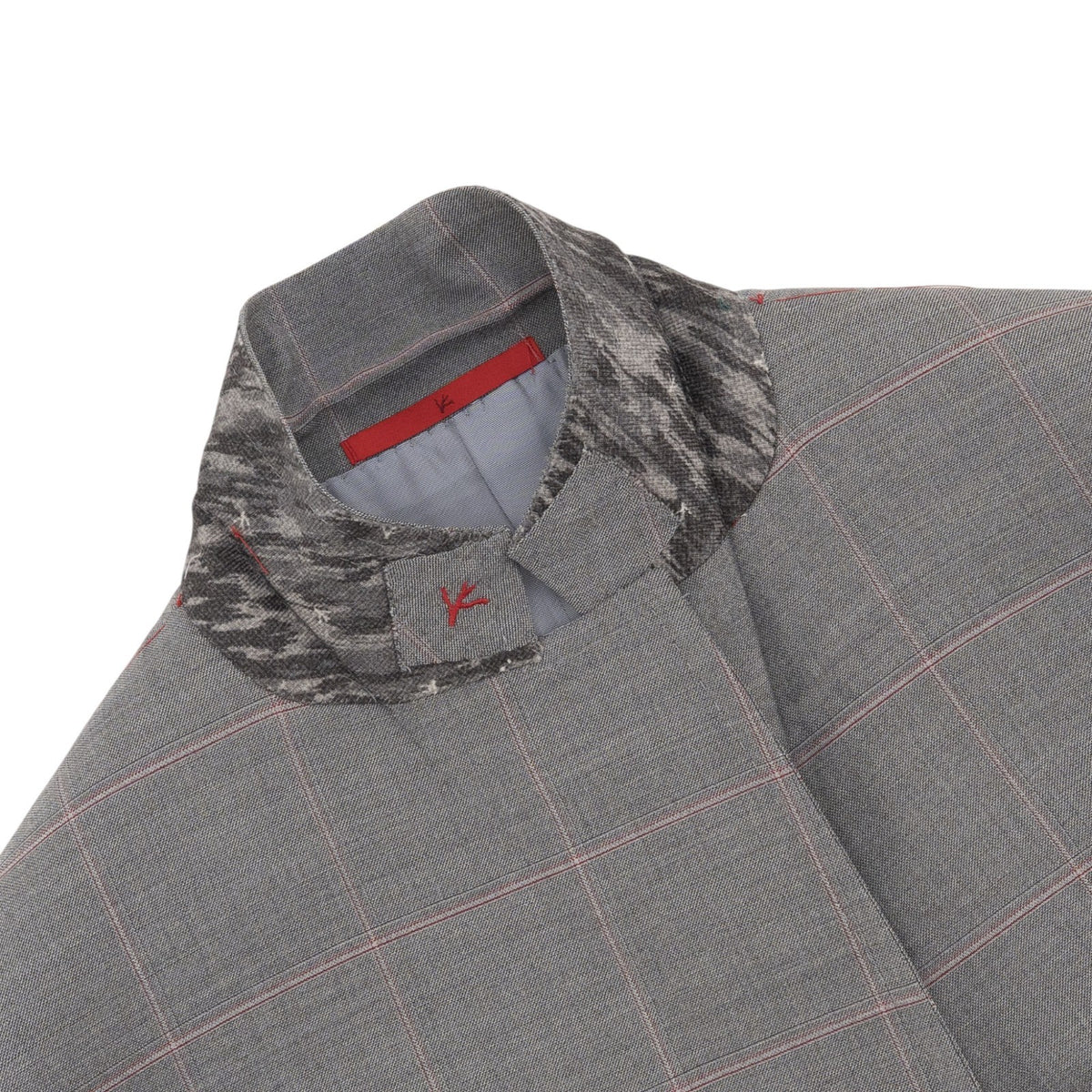 $6600 ISAIA "Capri" Gray Suit Fine Wool Solid Comfort Project 38 US / 48 EU 8R