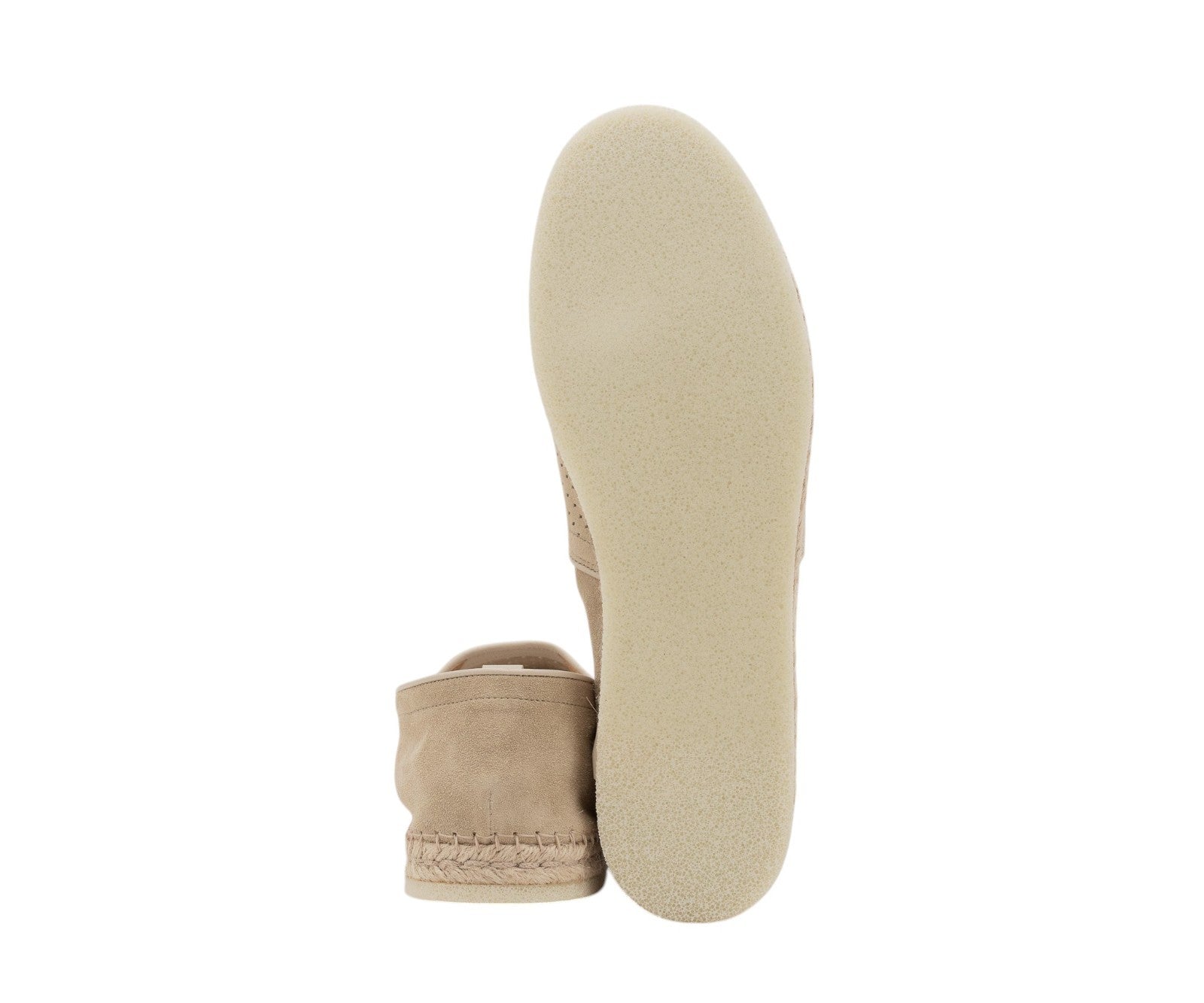 750$ TESTONI Espadrillas "Capri" Shoes Perf. Unlined Wheat 8 UK / 9  US / 42 IT
