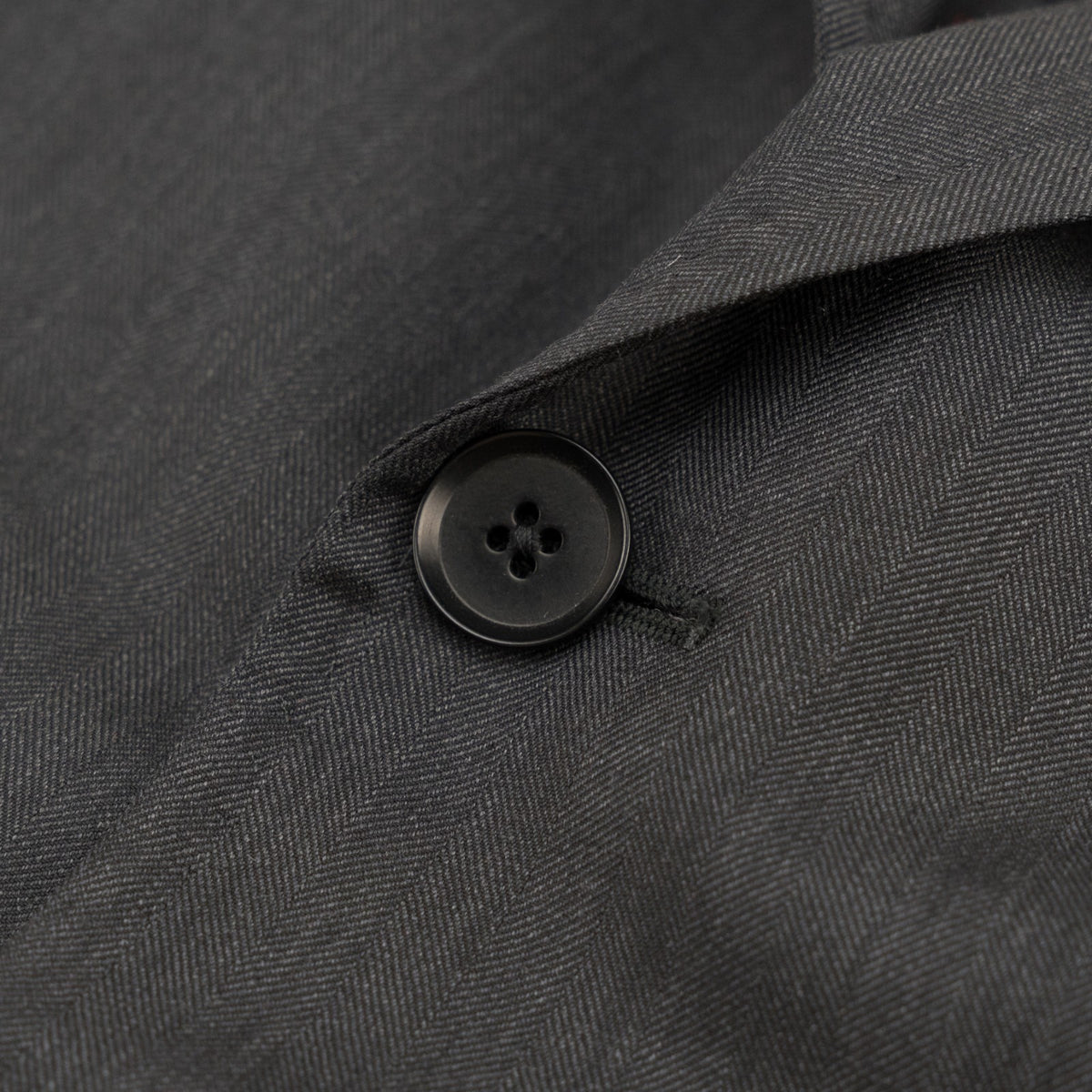 $6850 ISAIA NAPOLI "Capri" Gray Suit Hand-Sewn Fine Wool Herringbone