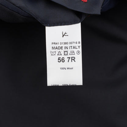 $5750 ISAIA NAPOLI "Domenico" Blue Jacket Sport Coat Fine Wool 46 US / 56 EU 7R