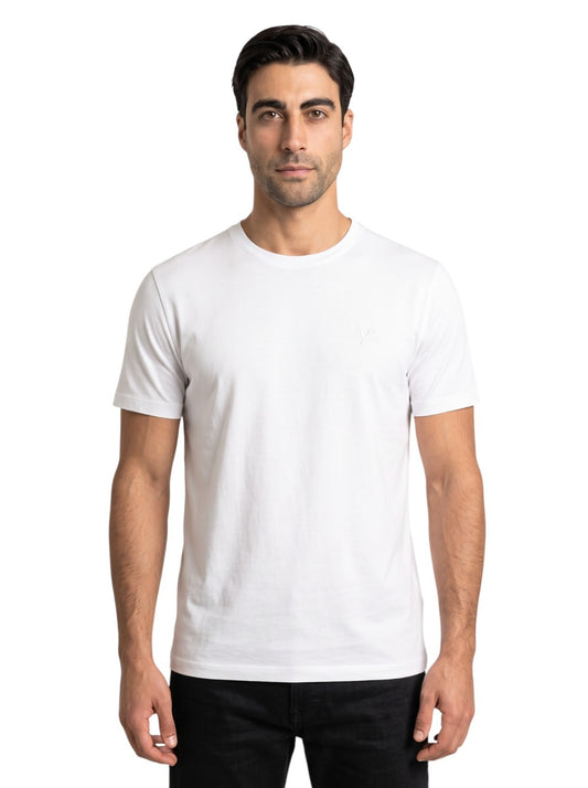 450$ ISAIA NAPOLI White T-Shirt Jersey Cotton - Size XS - Made in Italy