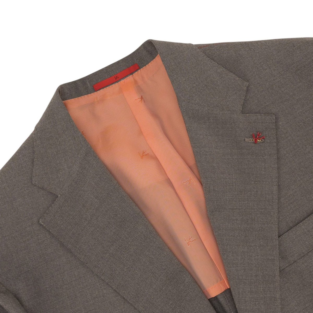 $6900 ISAIA "Marechiaro" Dark Beige Suit Wool Comfort Project 48 US / 58 EU 7R