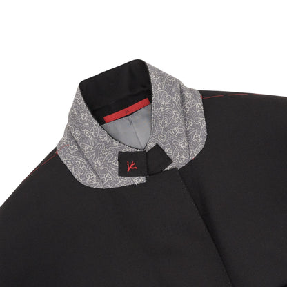 $7050 ISAIA "Gregorio" Black Hand-Sewn Suit Stretch Wool Comfort 50 US 60 EU 6R