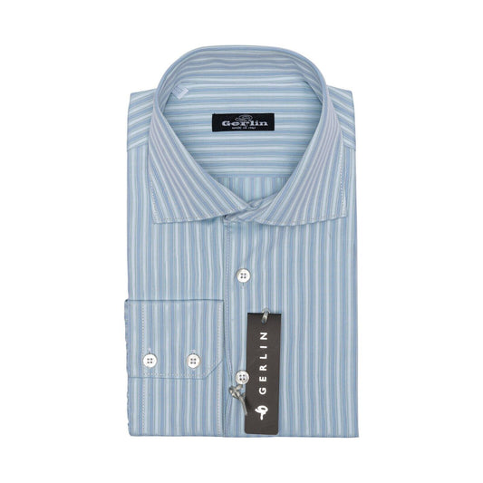 690$ LUXURY GERLIN Shirt SUPRALUX ALUMO Cotton 16 - 41 - 2H BIJAN