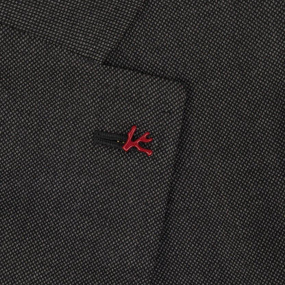$6700 ISAIA NAPOLI "Capri" Gray Suit Fine Wool Grisaglia 36 US / 46 EU 8R