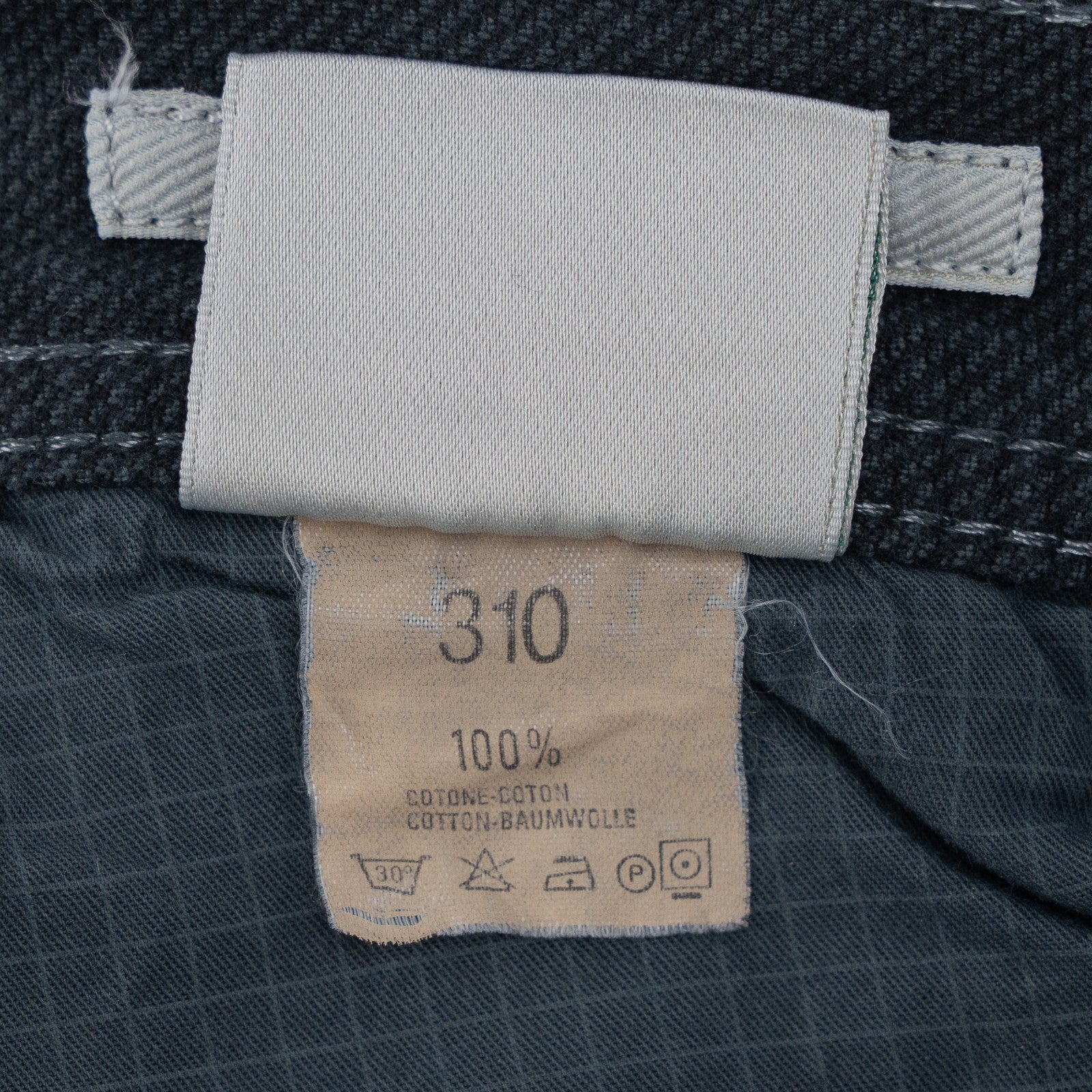 415$ LUIGI BORRELLI NAPOLI Blue Denim Jeans Pant Cotton 33 US / 49 EU
