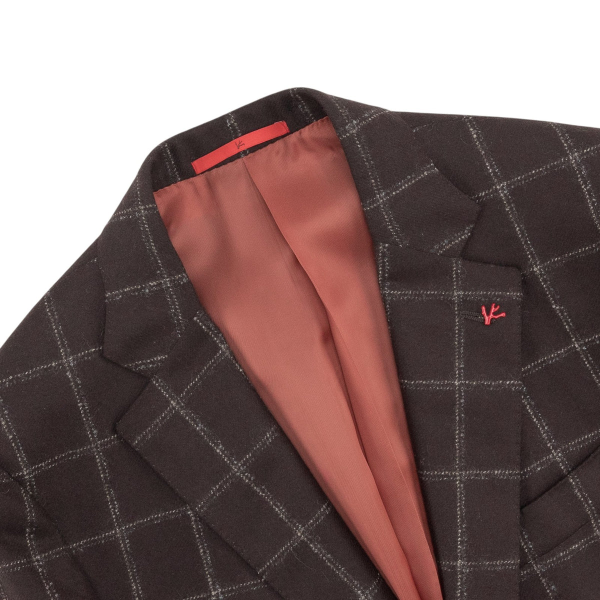 $6600 ISAIA "Gregorio" Dark Brown Hand-Sewn Suit Medium Wool 38 US / 48 EU 7R