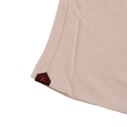 715$ ISAIA NAPOLI Casual Shirt Jersey Cotton Hand-Sewn Antique Pink  17 - 43