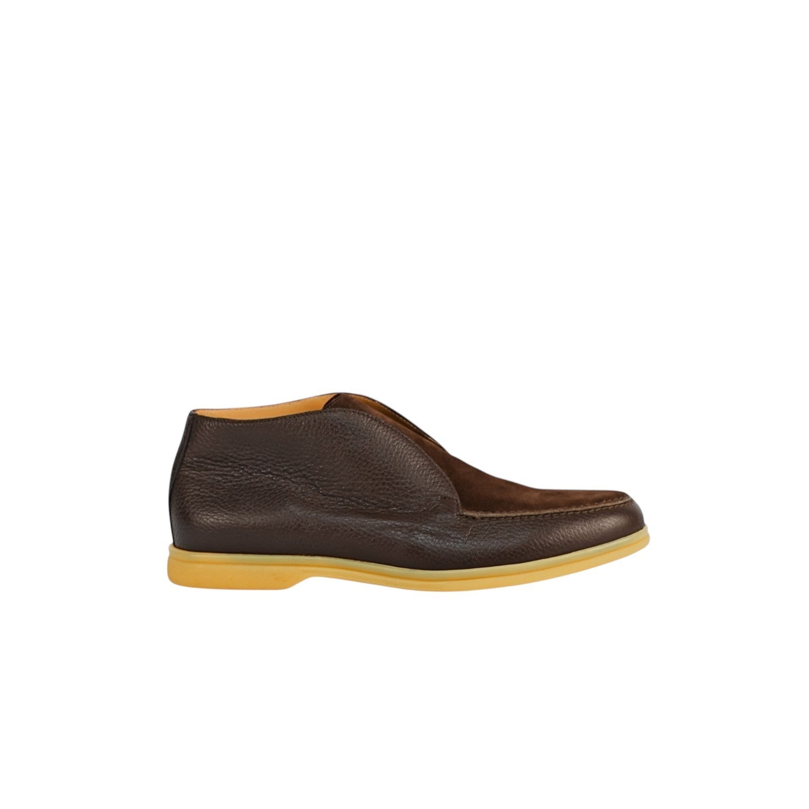 1100$ TESTONI "Portofino" Brown Desert Boot Shoes Suede 8 UK / 9 US / 42 IT