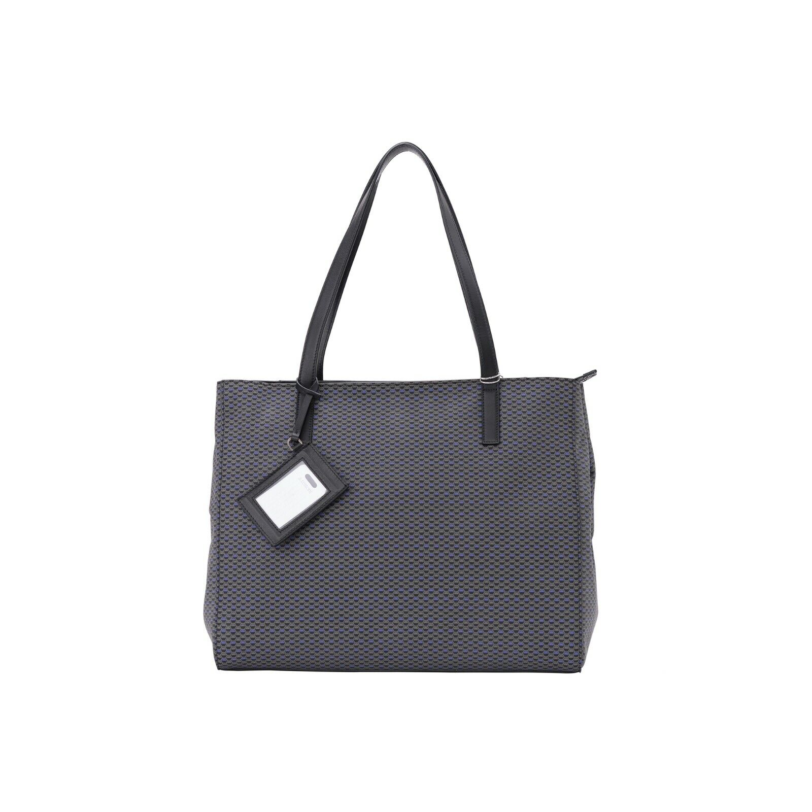 $890 a.Testoni Bologna OPTICAL Calf Cloud Shopping Bag / Work Bag Luxury