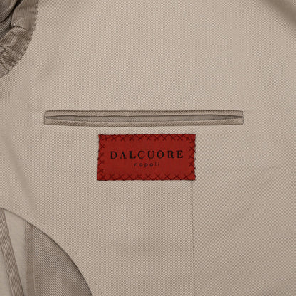 Sartoria DALCUORE NAPOLI Total Hand-Sewn Jacket Sport Coat Cotton 38 US / 48 EU