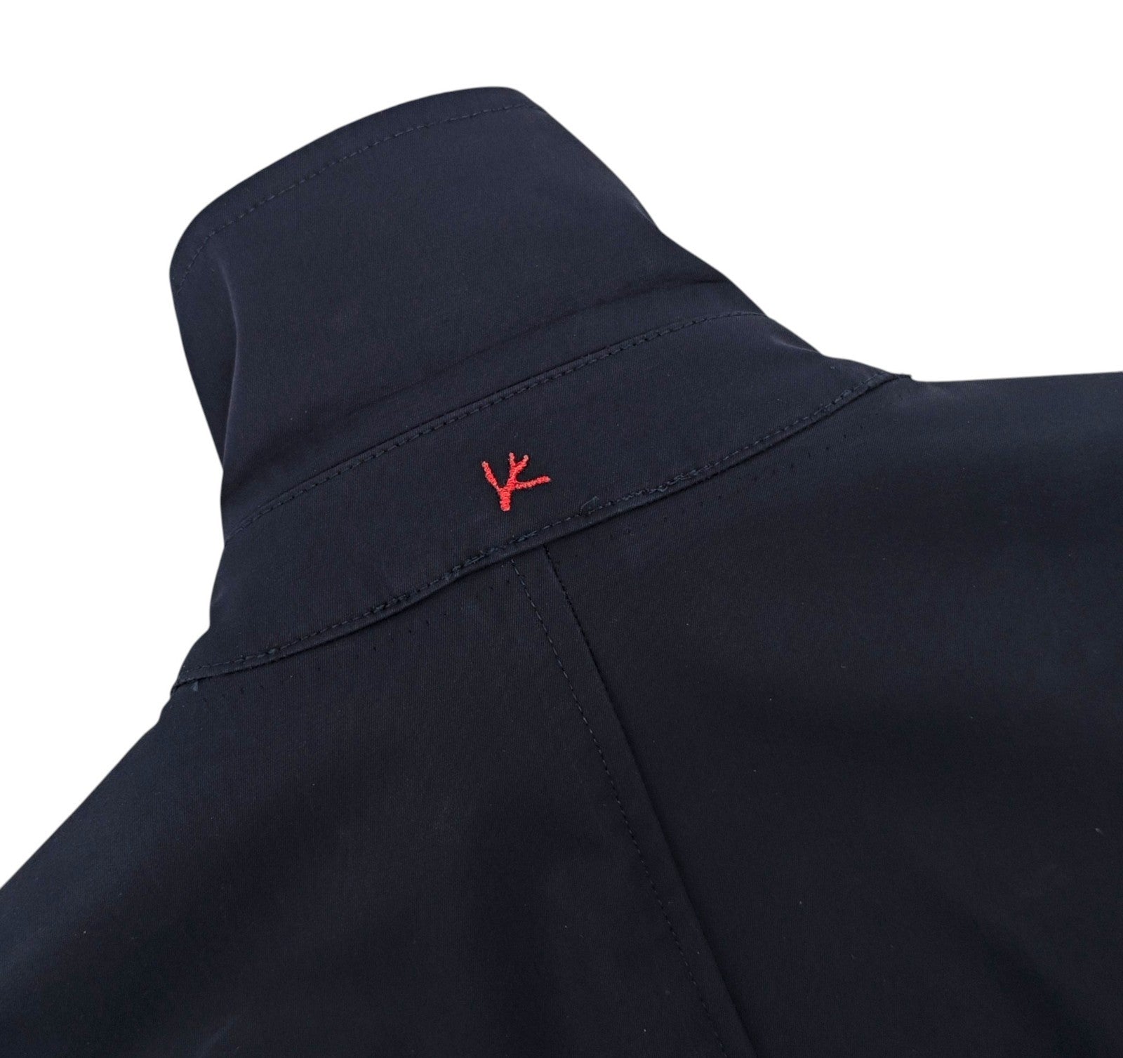 4250$ ISAIA "San Gennaro" Blue Car Coat Jacket Cotton - Silk  38 US / 48 EU R