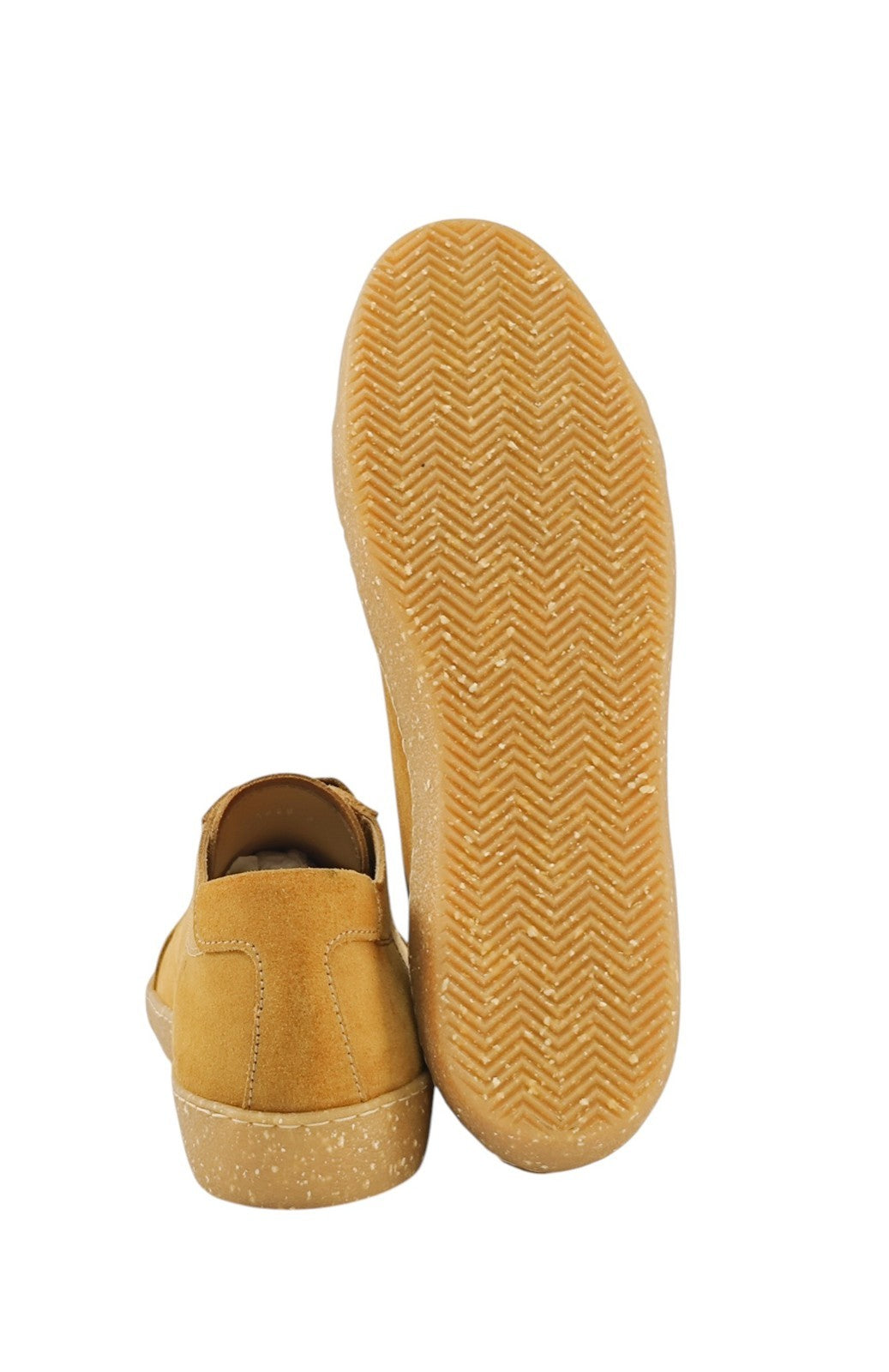 850$ TESTONI Unlined Sneaker Shoes Honey / Brulee Suede 8 UK  / 9 US / 42 IT