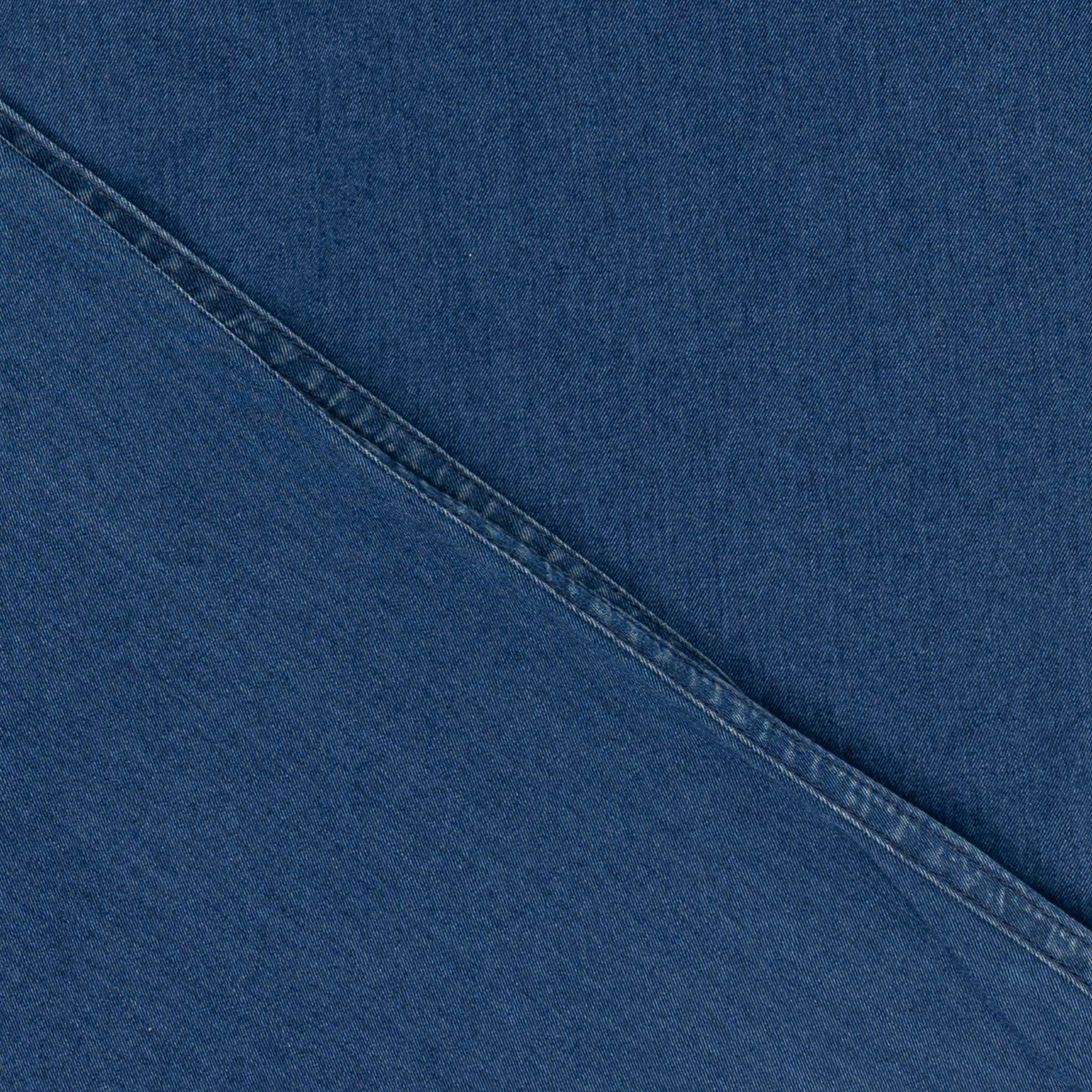 580$ RUBINACCI NAPOLI Denim Blue Jeans Pant Wide Leg Cotton 34 US / 50 EU