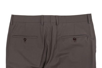 670$ RUBINACCI NAPOLI Dove Gray Worsted Wool Dress Pant 34 US / 50 EU