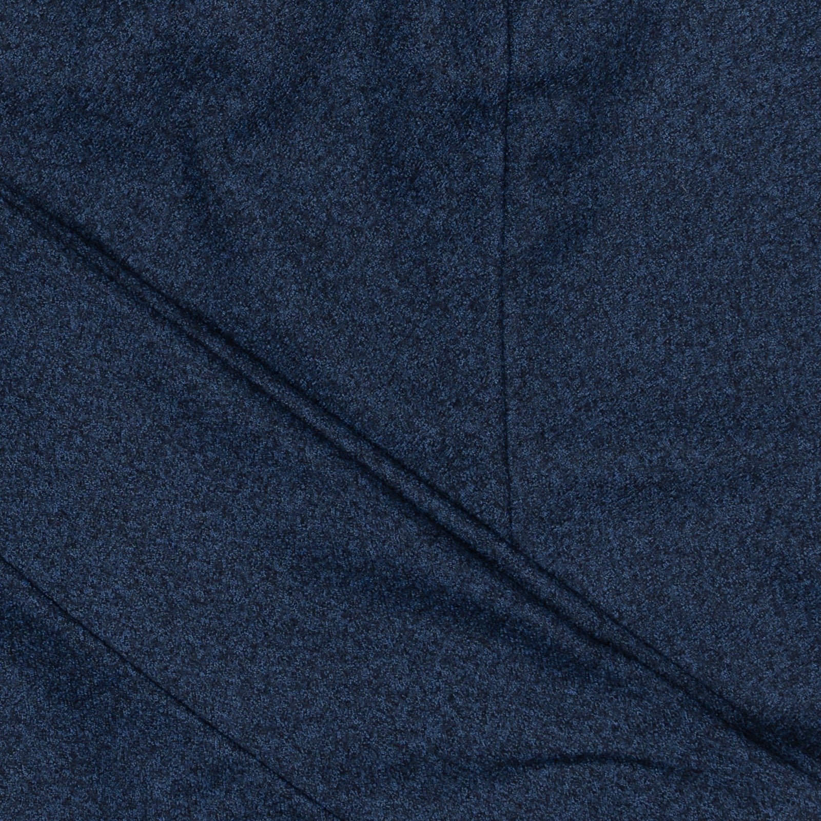 670$ RUBINACCI NAPOLI "Manny" Blue Flannel Wool High Rise Pant 32 US / 48 EU