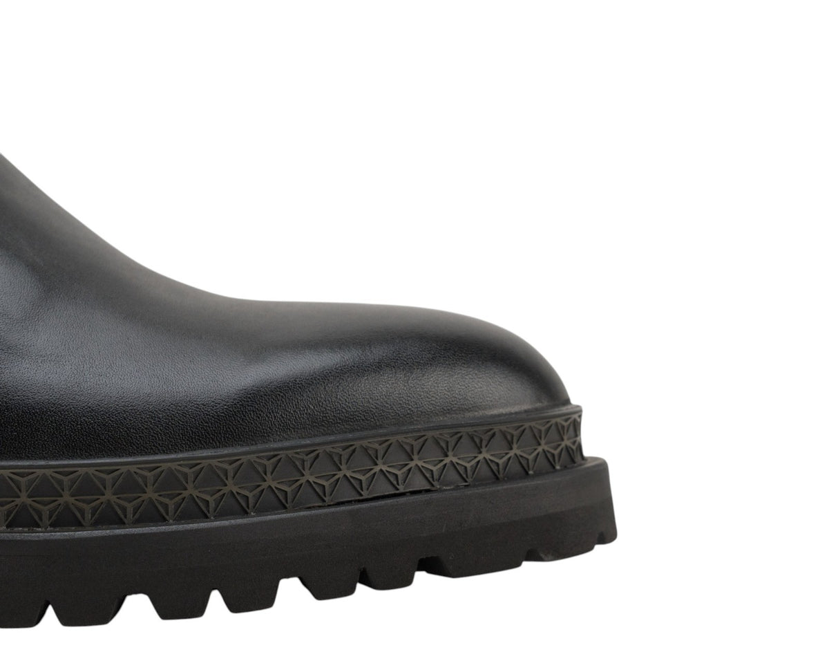 $950 TESTONI BOLOGNA Slip-On Sport Napa Calf Black