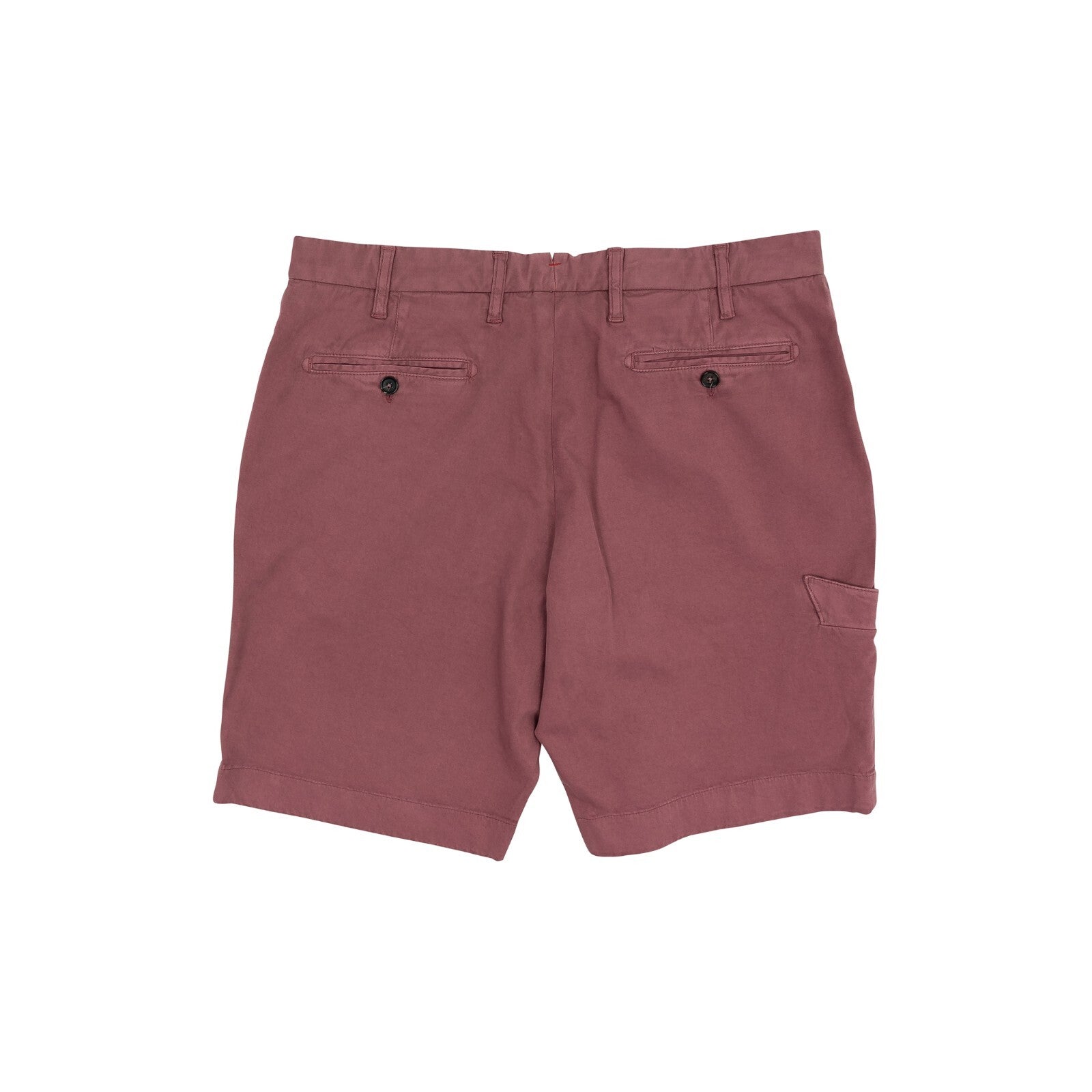 850$ ISAIA NAPOLI Dusty Rose Cargo Short Pant Cotton / Cashmere 34 US / 50 EU