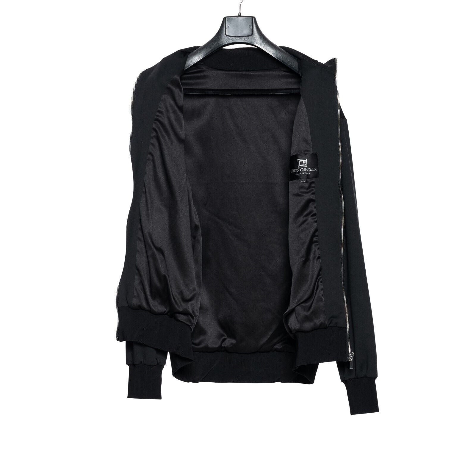 3500$ FABIO CAVIGLIA  Tracksuit Jogging Suit "YEAR OF THE PIG" Silk Size XXL