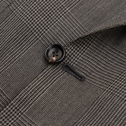 Sartoria DALCUORE NAPOLI Hand-Sewn Suit Double Breasted Wool Gray 38 US 48 EU