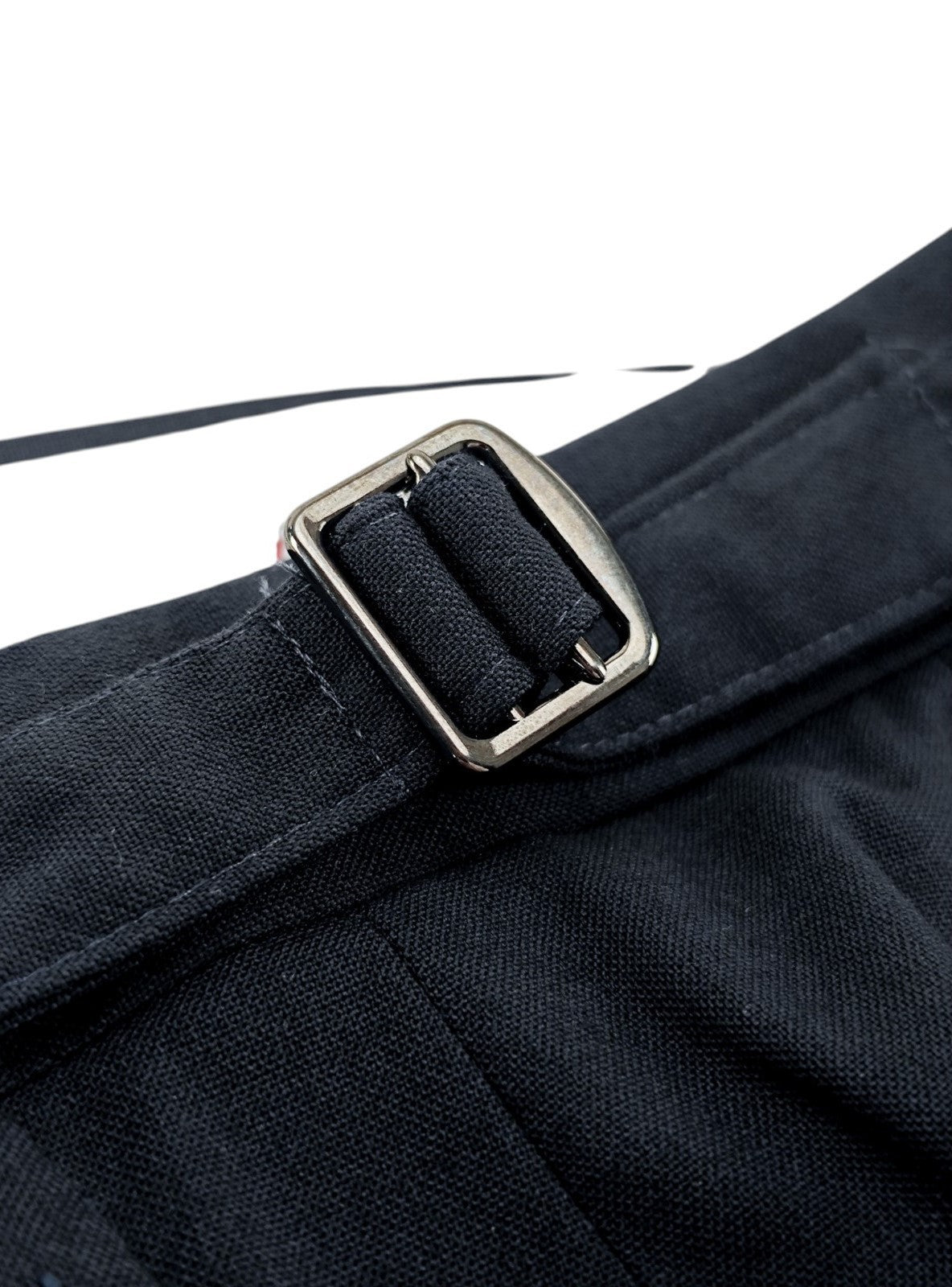 1750$ ISAIA "Sanità" Blue Tapered Dress Pant Fine Wool Stretch Comfort Project